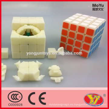 Precio Competive Moyu Weisu Cubo de 4 capas de ABS Rompecabezas mágico Cube Intellect Juguetes para niños y adultos